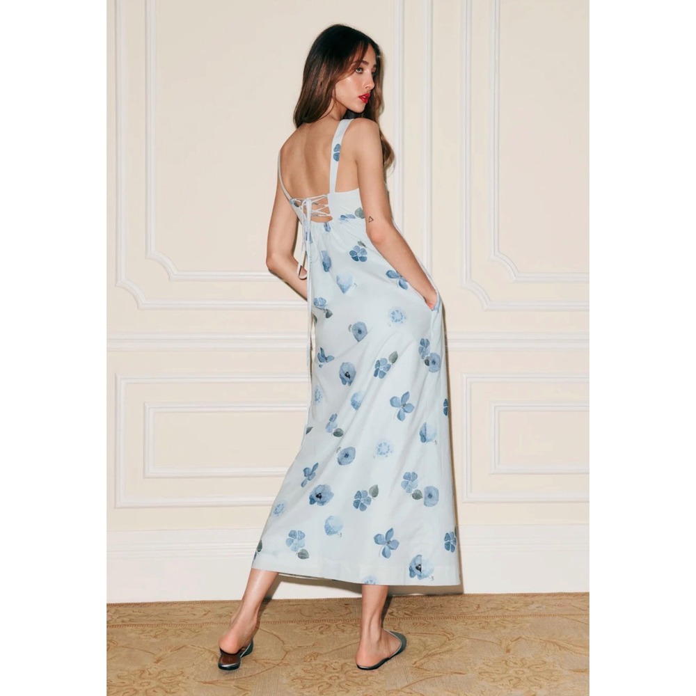 The Collection by Reformation Reade‎ Dress in Matisse Floral Sz 0 - Picture 2 of 3